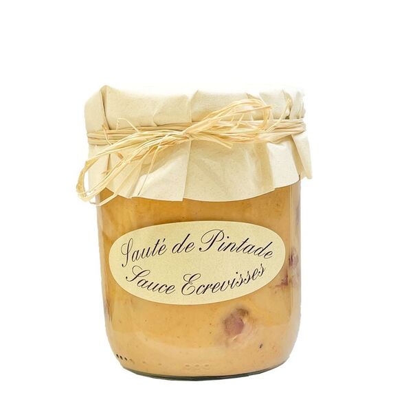 Sauté de Pintade sauce Ecrevisses, 400g