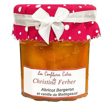 Confiture Christine Ferber Abricot bergeron Vanille, Extra 220g