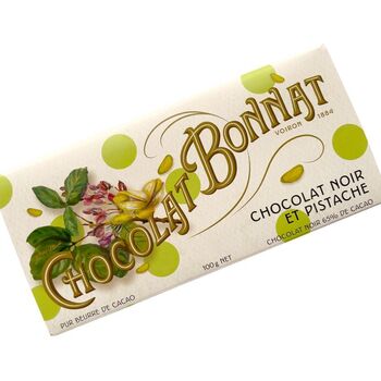 Chocolat Bonnat Noir & Pistache