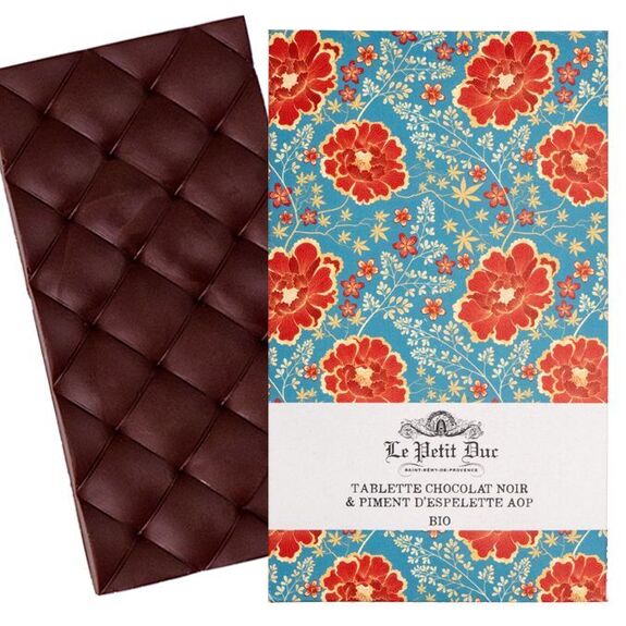 Chocolat Noir et Piment d'Espelette, 70g