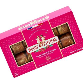 10 Mini Nonnettes à la Framboise, 170g