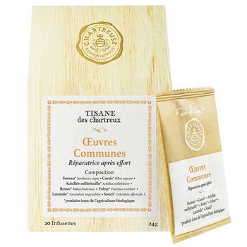Tisane Oeuvres Communes, 20 infusettes