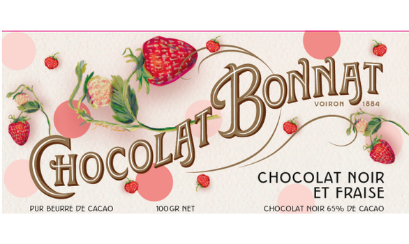 Chocolat Bonnat Noir Fraise