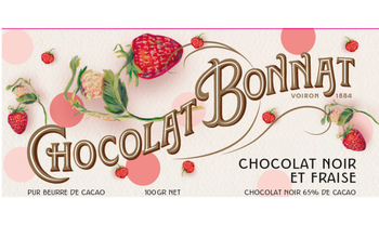 Chocolat Bonnat Noir Fraise