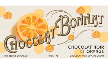 Chocolat Bonnat Noir Orange