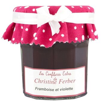 Confiture Christine Ferber Framboise et Violette, Fine 220g