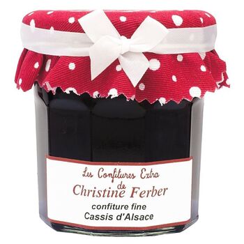 Confiture Christine Ferber Cassis et Violette,  Fine 220g