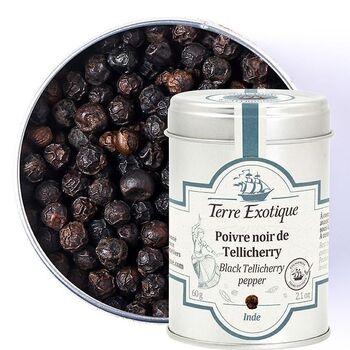 Poivre Noir de Tellichery, 60g