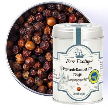 Poivre Kampot Rouge, 50g