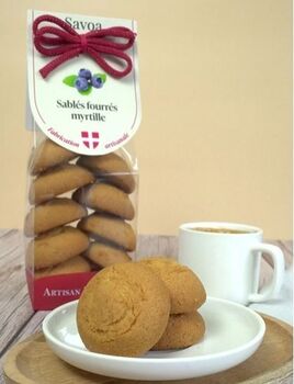 Sablés de Savoie à la Myrtille, 170g
