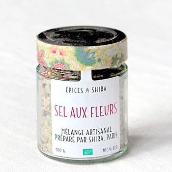 sel aux fleurs, 100g