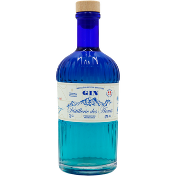 Gin Bleu de la Distillerie des Aravis, 70cl