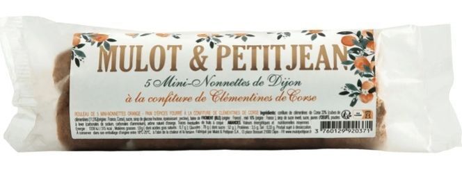 Nonnettes BIO à la clémentine corse, 85g