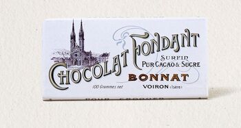 Chocolat Bonnat fondant recette originale de 1884