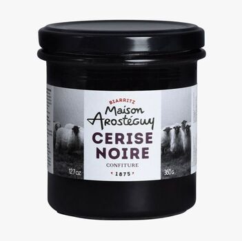 Confiture de cerise noire - Maison Arosteguy