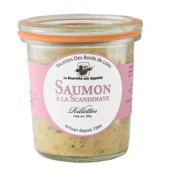 Rillettes Saumon à la Scandinave, 100g