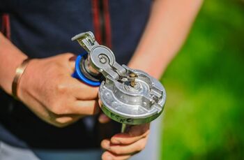 Balles à blanc verte