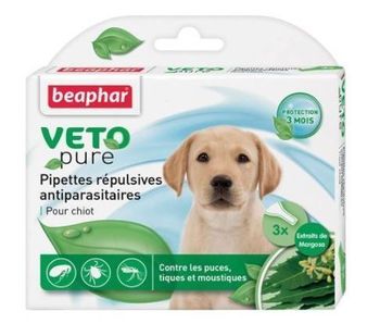 Pipettes répulsives anti-parasitaires