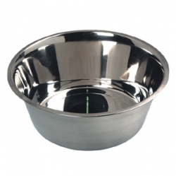 Gamelles inox bord droit