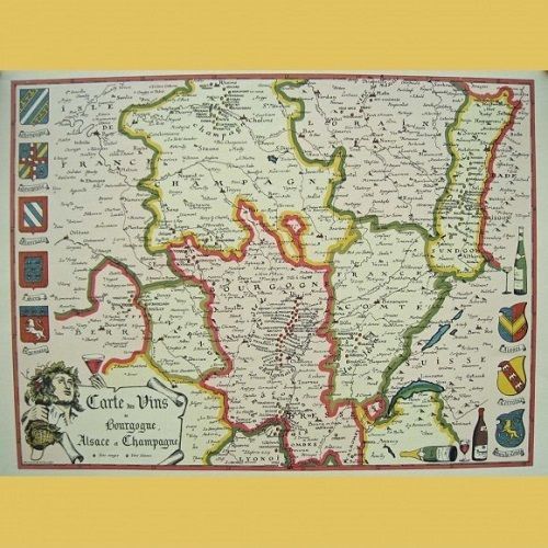 Carte Des Vins De Bourgogne Alsace Et Champagne Carte Des Vins De Bourgogne Alsace Et Champagne