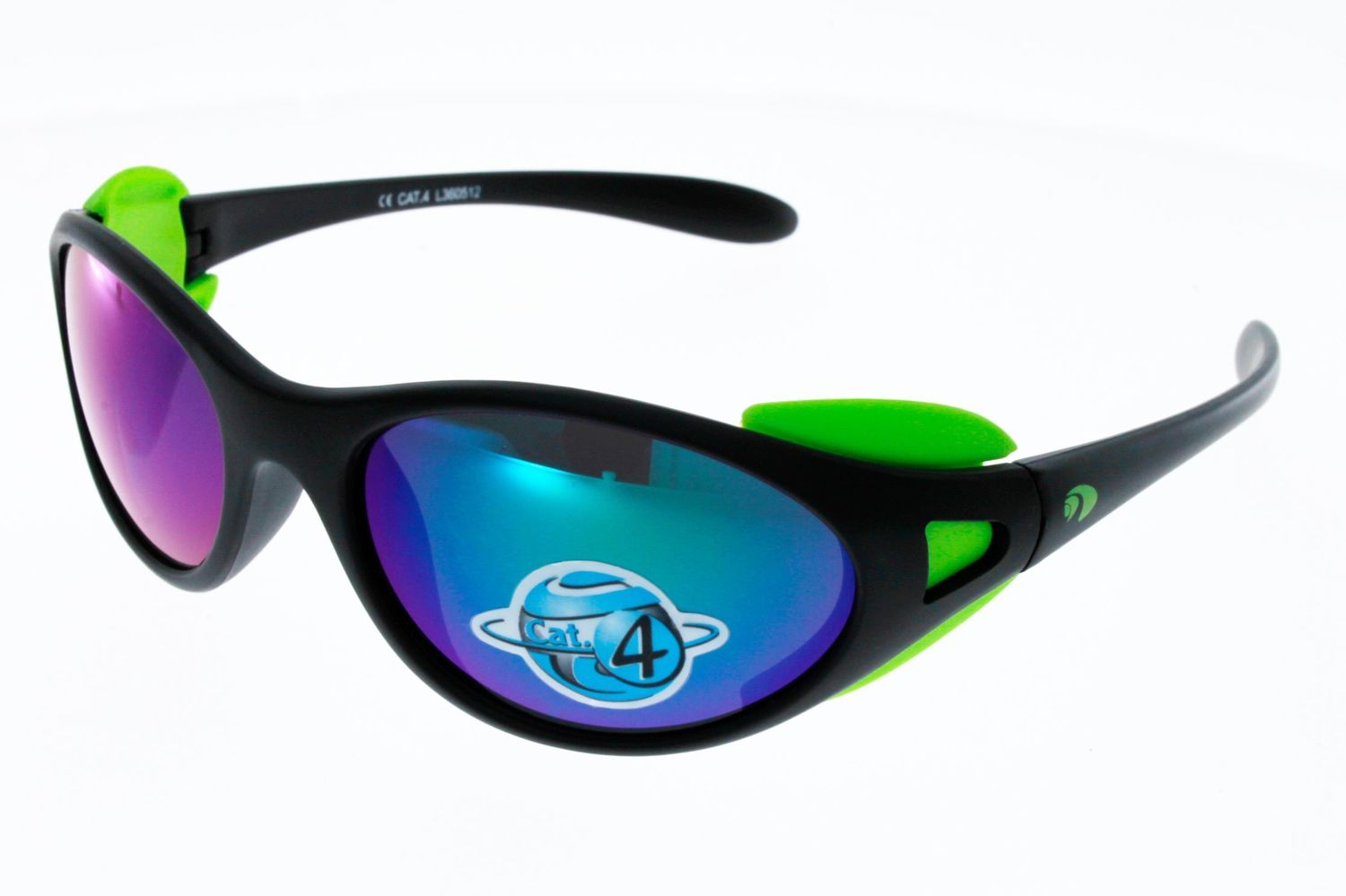 non vis verres PC incassables UV 400 cat/égorie 3 et 4 monture pliable et incassable fabriqu/é en Italie lunettes de protection solaire enfant de 6 mois /à 1 2 3 ans Animals Sunglasses Froggy