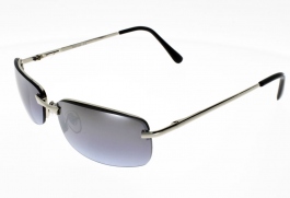 AD SOL Modélé homme 19266 Métal Argent verre dégradé AD SOL Modélé homme 19266 Métal Argent verre dégradé