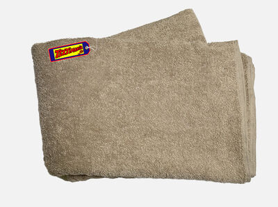 Coupon Tissu Éponge 100% Coton Beige