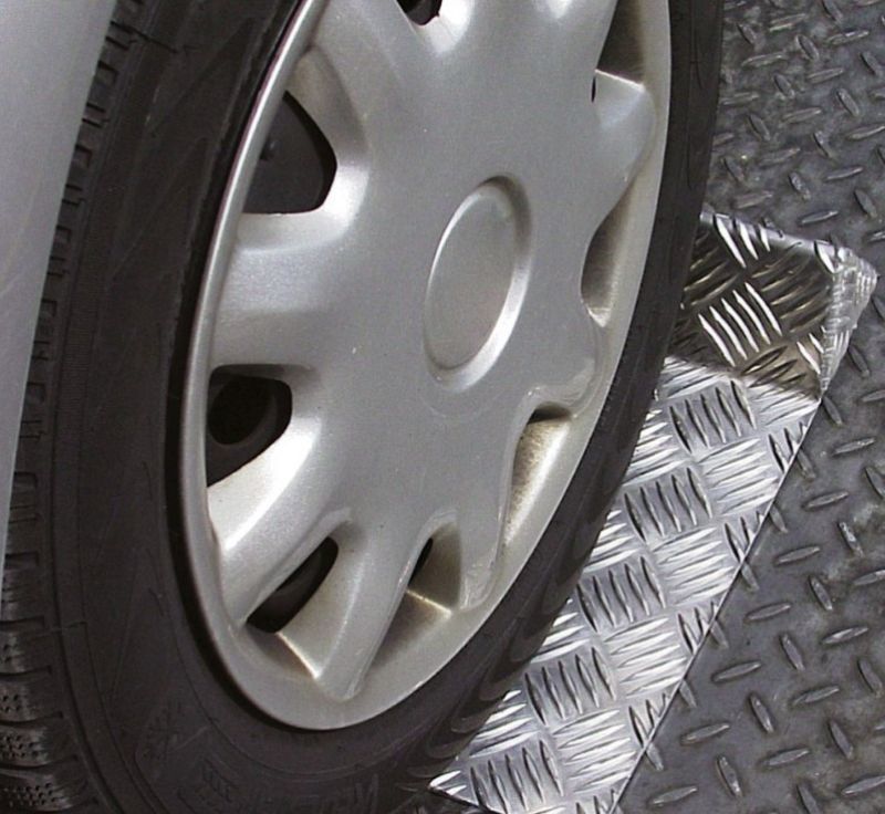 Cale De Roue HGV Draper Expert 250 Mm - Pour Roues De Plus De 920 Mm, Plastique HDPE Antidérapant - 8
