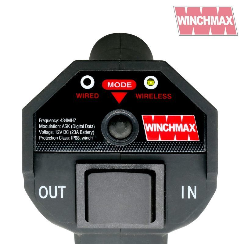 Winchmax Treuil télécommande sans fil combiné 12 V ou 24 V ~ Neuf Motif Winchmax Treuil télécommande sans fil combiné 12 V ou 24 V ~ Neuf Motif