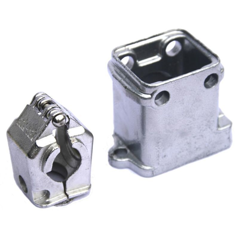 Support Crochet Treuil Antirouille - Fixation Boulon U-Clip 3/8" & 1/2" - Acier Robuste Pour Treuils Semi-Liaison