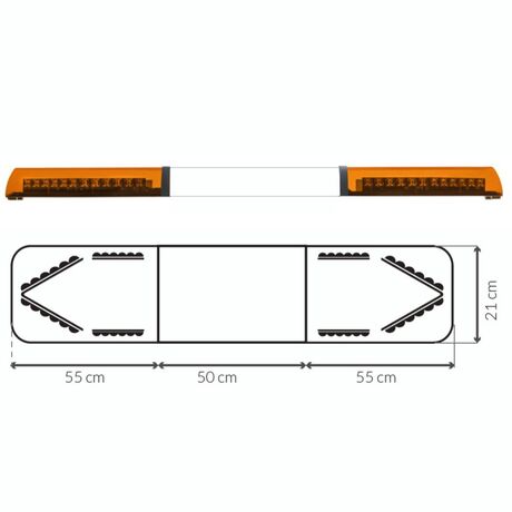 Optima 90 LED - 160cm