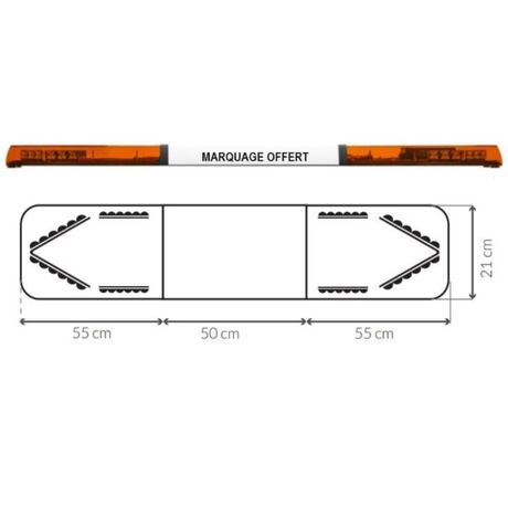 Optima 60 LED - 160cm
