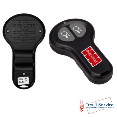 Kit double télécommande 24V