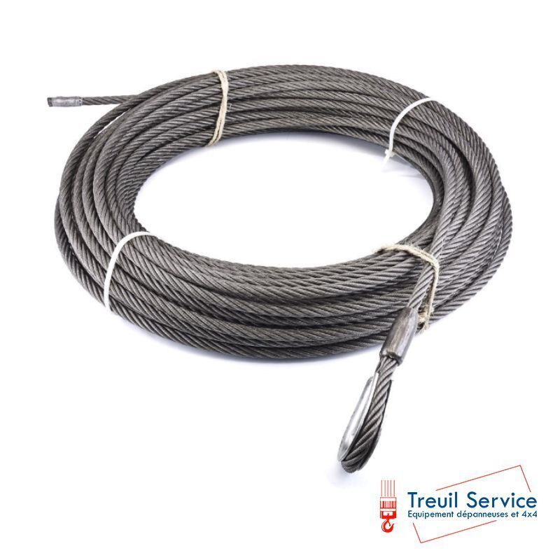 Câble acier 16mm x 75M