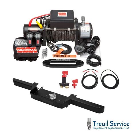 Kit Pare-chocs + Treuil 6.120 Mil corde