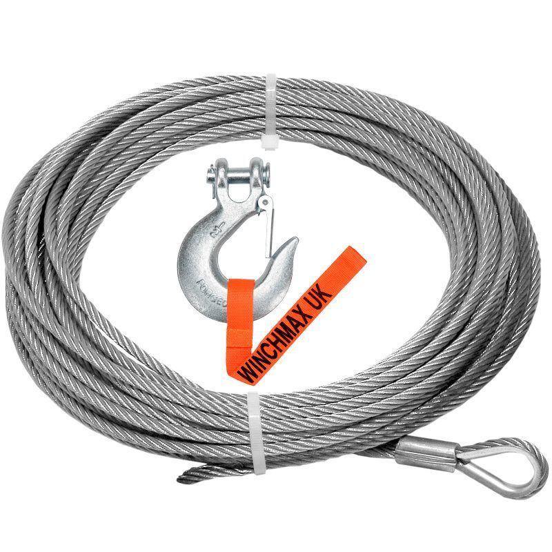 Cable treuil en acier 12mm