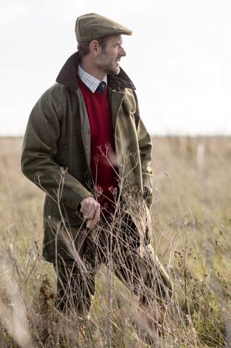 Manteau Rydale homme moyen laine tweed veste chasse tir campagne champ M L Manteau Rydale homme moyen laine tweed veste chasse tir campagne champ M L