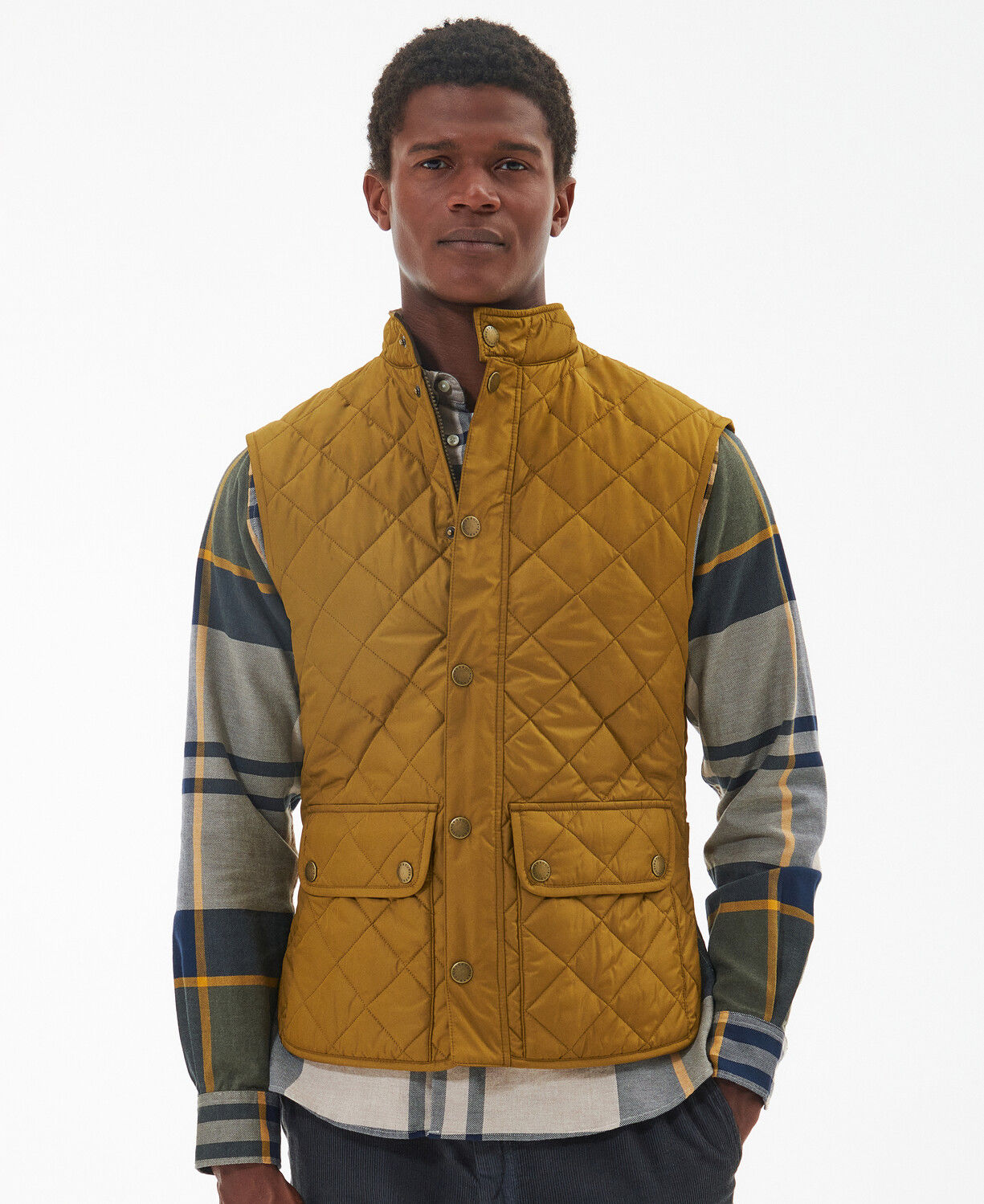 Gilet Homme Moutarde Taille 44, Idéal Pour La Chasse Ou Le Quotidien