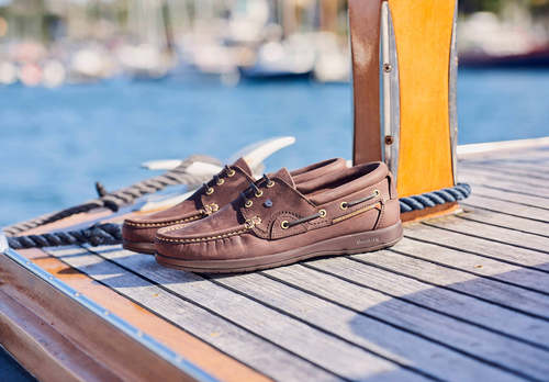 Commodore Extralight old rum Boat Shoes