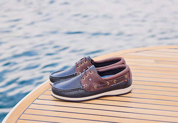 Chaussures bateau Commodore Extralight Navy/brown