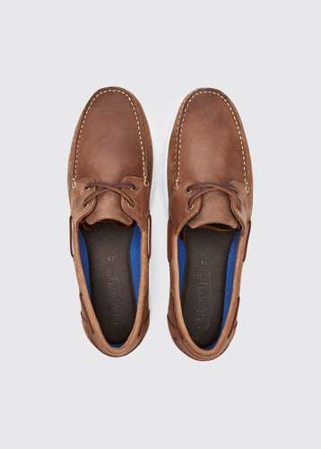 Oceania Chestnut dubarrylite™ Lace-Up Boat Shoes