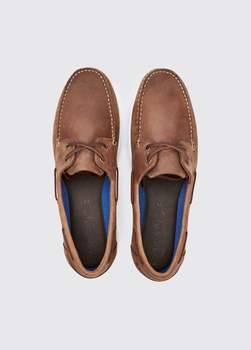 Oceania Chestnut dubarrylite™ Lace-Up Boat Shoes