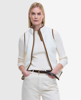 Gilet polaire sherpa Burford winter pearl