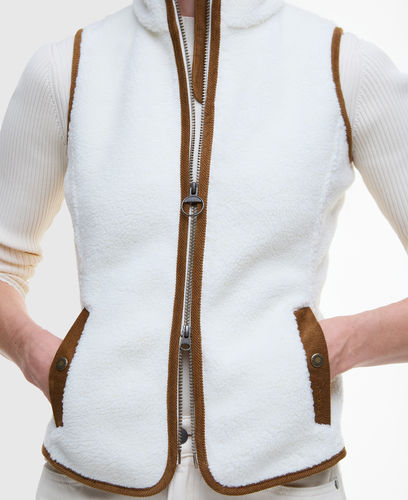 Gilet polaire sherpa Burford winter pearl