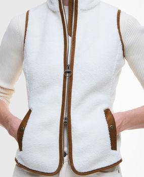 Gilet polaire sherpa Burford winter pearl
