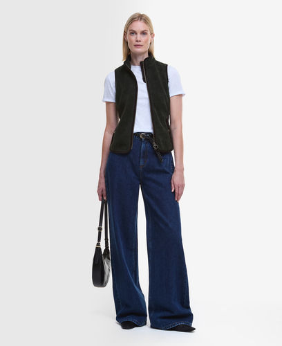 Gilet polaire sherpa Burford olive