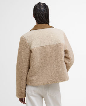 Veste polaire femme Malena natural écru