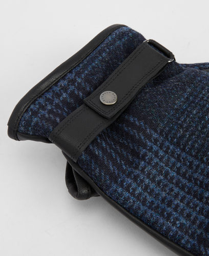 Gants tweed Deveron navy