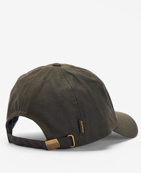 Casquette baseball wax olive