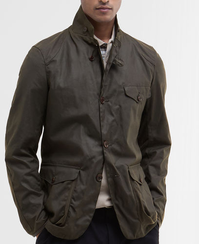 Beacon sports olive wax jacket